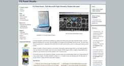 Desktop Screenshot of fspanelstudio.com